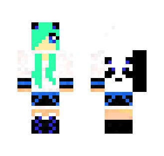 /blue panda/