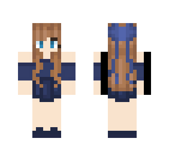 Midnight blue girl