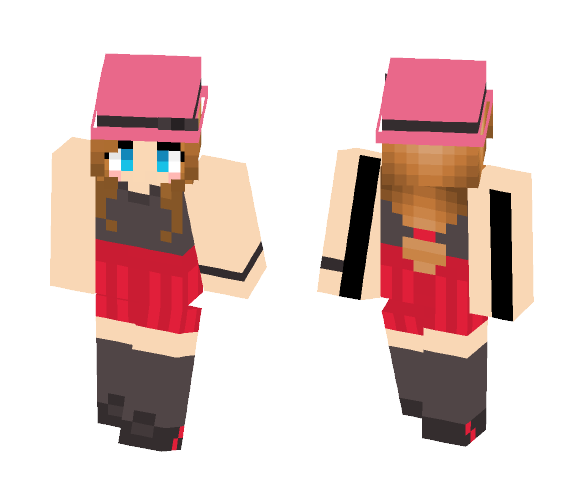 Download Free Serena - from Pokemon Skin for Minecraft image 1 Serena - from Pokemon - Female Minecraft Skins - image 1