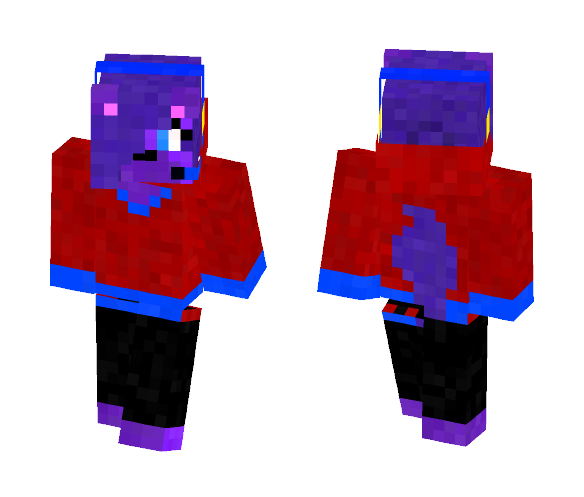 Jakky the Gamer Fox - Female Minecraft Skins - image 1