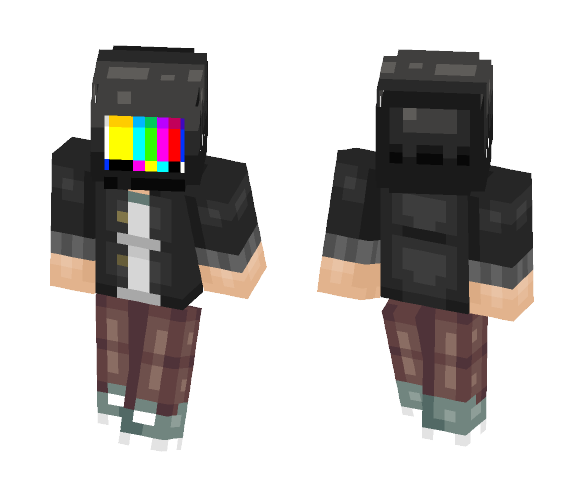 TV bruh - Male Minecraft Skins - image 1