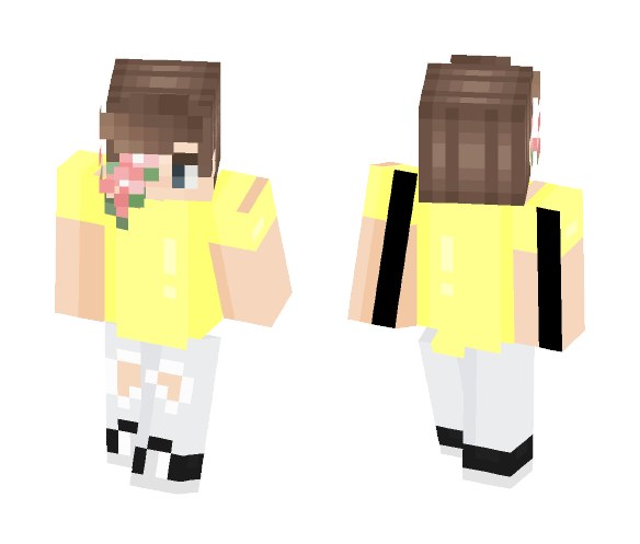 Flowerchild x - Male Minecraft Skins - image 1