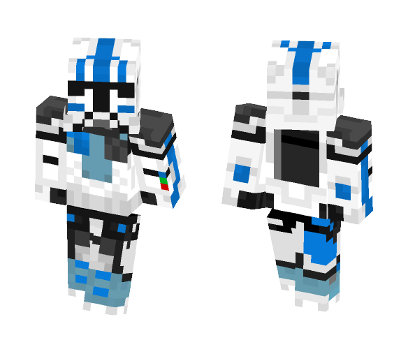 ARC Trooper Echo - Male Minecraft Skins - image 1