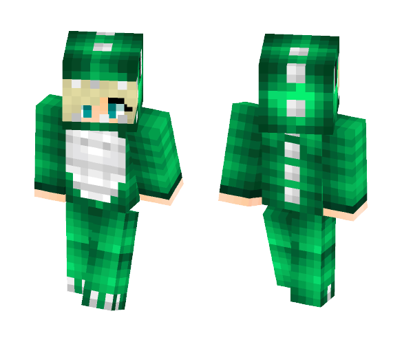 MEZ11 Dino - Female Minecraft Skins - image 1