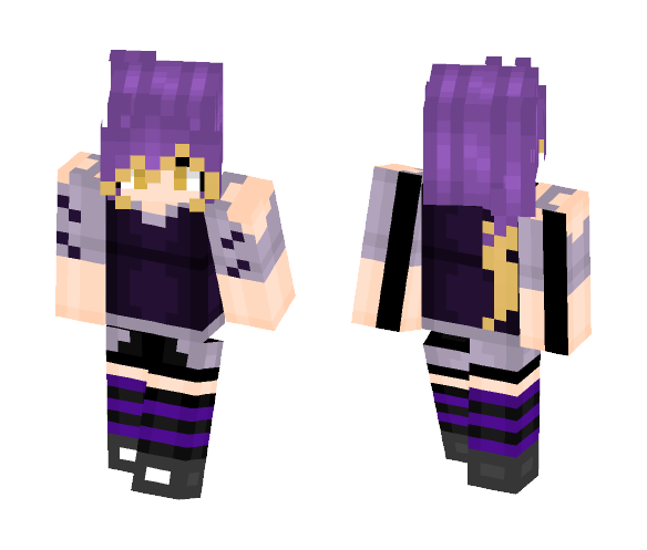 Iris [] OC [] - Female Minecraft Skins - image 1