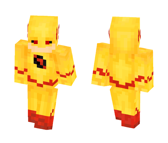 Reverse Flash - Zoom in desc - Comics Minecraft Skins - image 1