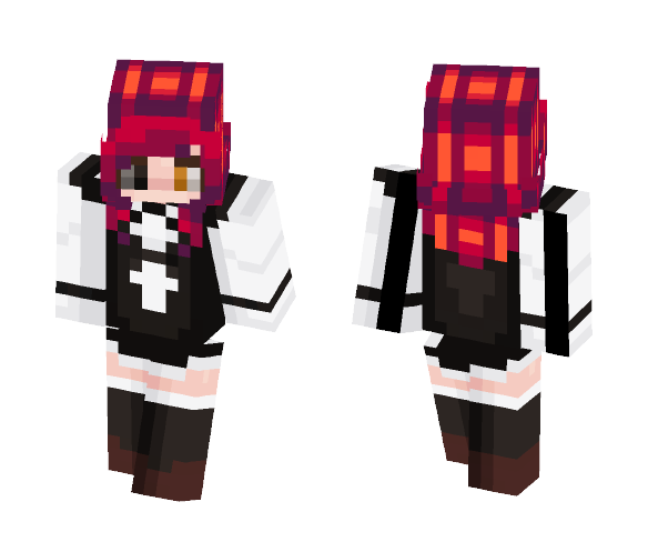 My First OC!! Her names Demolition. - Female Minecraft Skins - image 1
