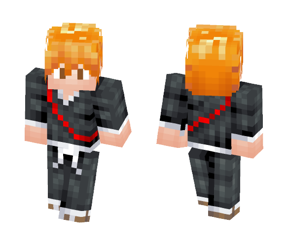 Ichigo Kurosaki - Male Minecraft Skins - image 1