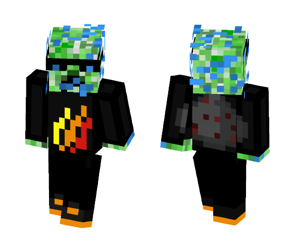 Charged CreepnesTCC - Male Minecraft Skins - image 1