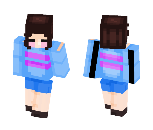 Frisk - Interchangeable Minecraft Skins - image 1