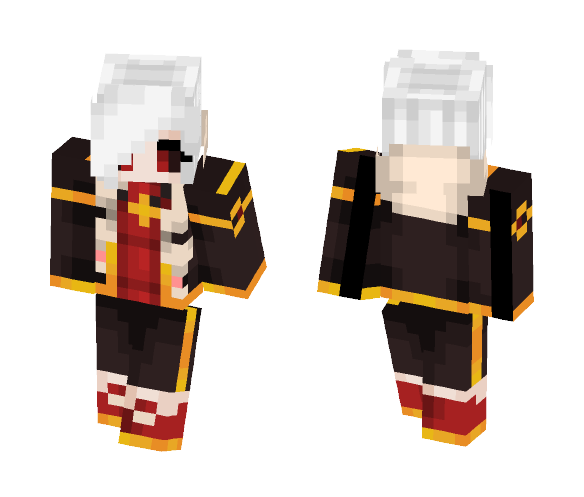 Flowerfell - Sans (Girl version) - Female Minecraft Skins - image 1