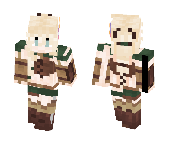 Download Free Elowyn Skin for Minecraft image 1 Elowyn - Female Minecraft Skins - image 1