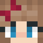 Download Free Red and White Girl Outfit Skin for Minecraft image 3 Red and White Girl Outfit - Girl Minecraft Skins - image 3
