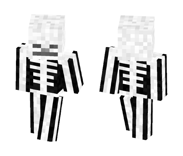 Download Free Skeleton! Skin for Minecraft image 1 Skeleton! - Interchangeable Minecraft Skins - image 1