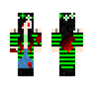Super cute Female Halloween skin!