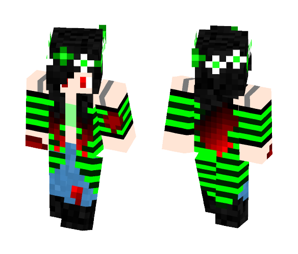 Super cute Female Halloween skin! - Halloween Minecraft Skins - image 1