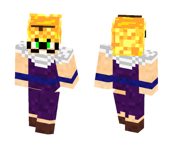 SSJ Nerd Boy - Boy Minecraft Skins - image 1