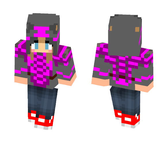 EspeonHD girl - Girl Minecraft Skins - image 1