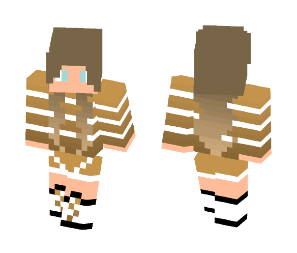 Fall Girl - Girl Minecraft Skins - image 1