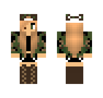 Army Girl (Redo) - Girl Minecraft Skins - image 2