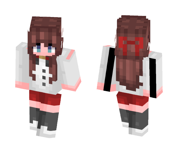 Download Free Hifumi Takimoto New Game! Skin for Minecraft image 1 Hifumi Takimoto New Game! - Female Minecraft Skins - image 1