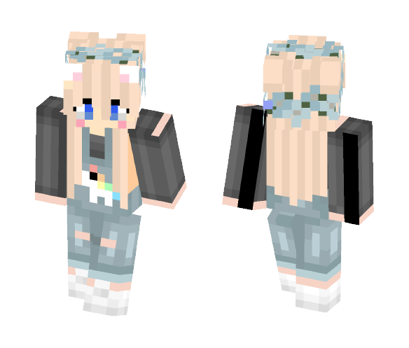 Download Free other edit of a friend's skin Skin for Minecraft image 1 other edit of a friend's skin - Female Minecraft Skins - image 1