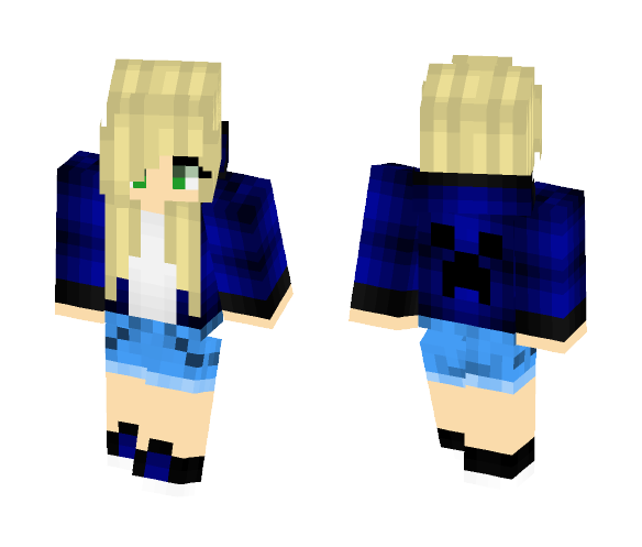 Casual Girl - Girl Minecraft Skins - image 1