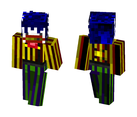 Download Free BEWARE OF THE STREETLIGHT CLOWN... Skin for Minecraft image 1 BEWARE OF THE STREETLIGHT CLOWN... - Interchangeable Minecraft Skins - image 1