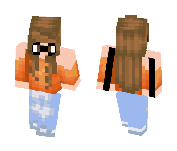 My Pumpkin Skin - Female Minecraft Skins - image 1