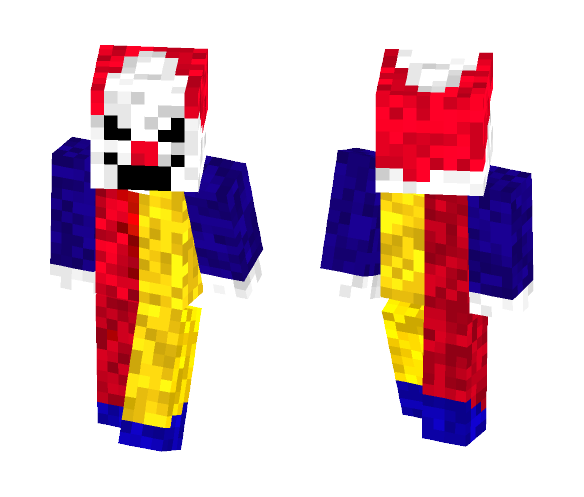 Killer Clown - Male Minecraft Skins - image 1