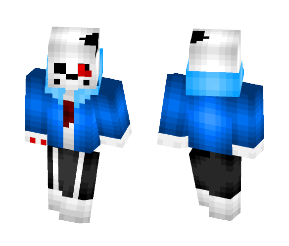 Horrortale Sans - Other Minecraft Skins - image 1