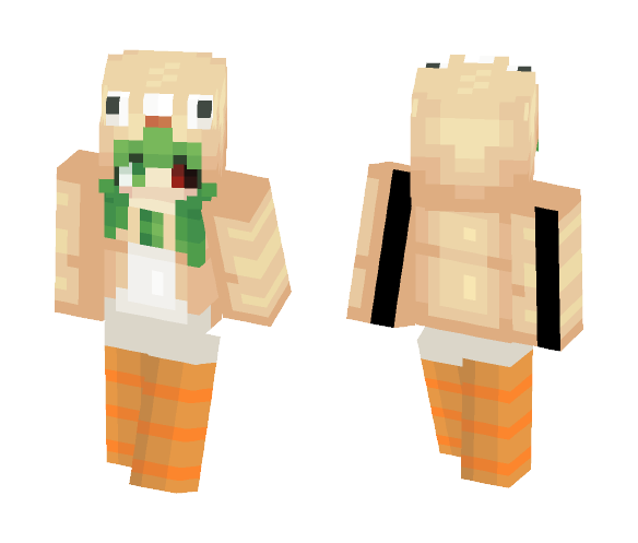 one-eyed rowlet - Female Minecraft Skins - image 1