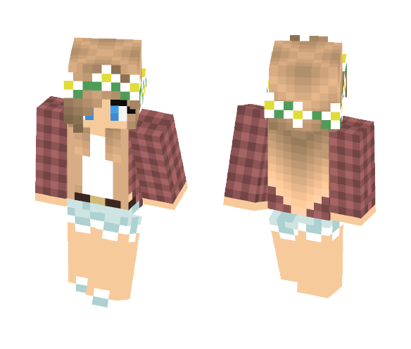 Tumblr Girl - Girl Minecraft Skins - image 1