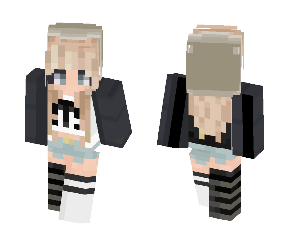 ☂[Ҭhat's Ҭhe Şpirit]☂ - Female Minecraft Skins - image 1