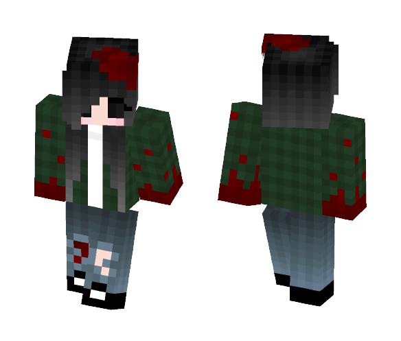 Download Free Halloween Girl Skin for Minecraft image 1 Halloween Girl - Girl Minecraft Skins - image 1
