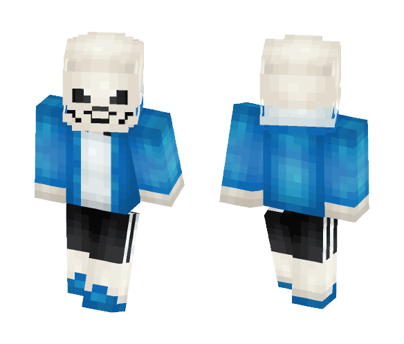 Sans the Skeleton - Male Minecraft Skins - image 1