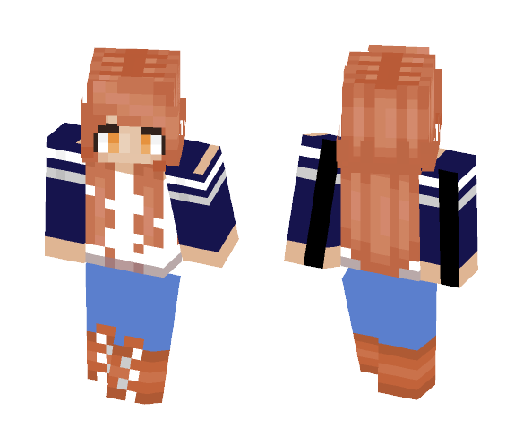 Cute Tumblr Girl - Cute Girls Minecraft Skins - image 1