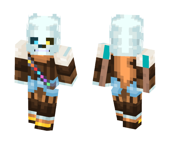 Ink!Tale - Sans - Male Minecraft Skins - image 1