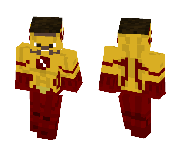 Kid Flash CW - Comics Minecraft Skins - image 1