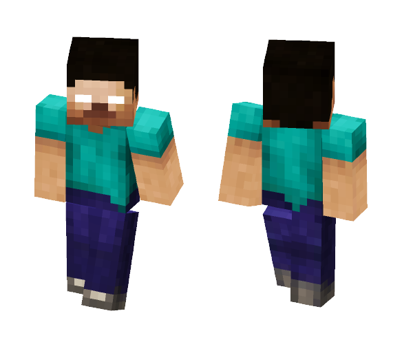 Herobrine HD - Herobrine Minecraft Skins - image 1