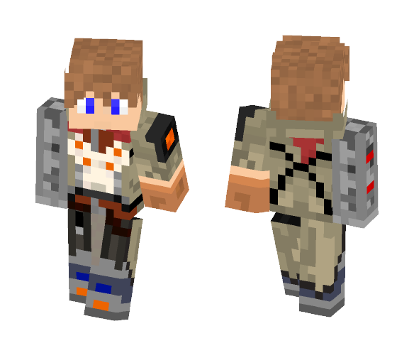 My halloween skin (Overwatch) - Halloween Minecraft Skins - image 1