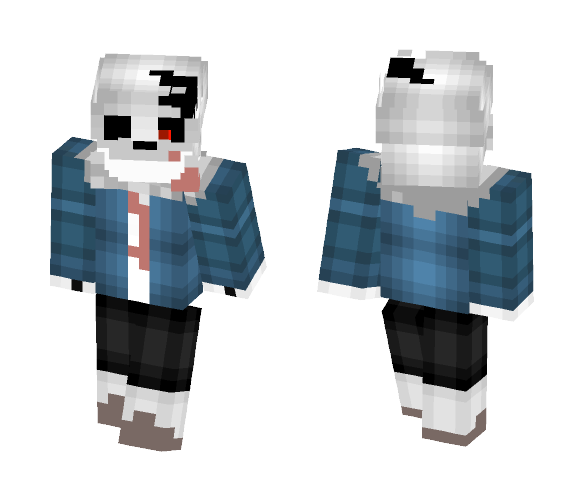 Horrortale Sans: UT - Male Minecraft Skins - image 1