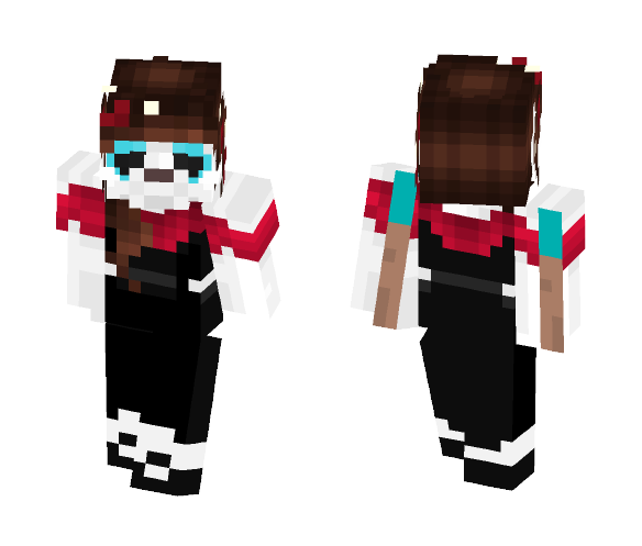 Sugar Skull - Female Minecraft Skins - image 1