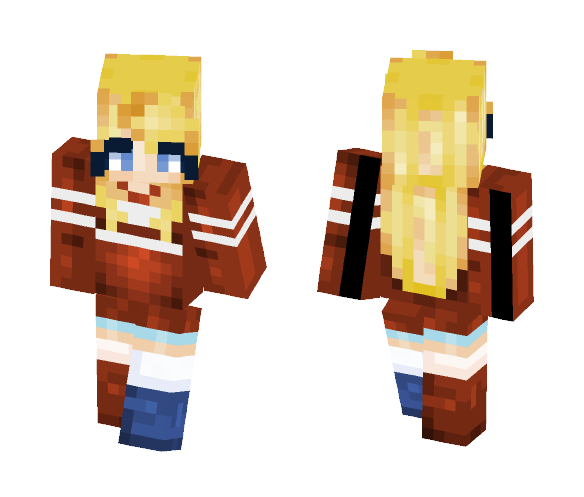 ~Skin trade with Fancy Rhema - Female Minecraft Skins - image 1