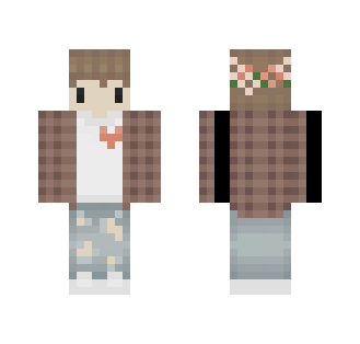Chibi Flannel Boy - Boy Minecraft Skins - image 2