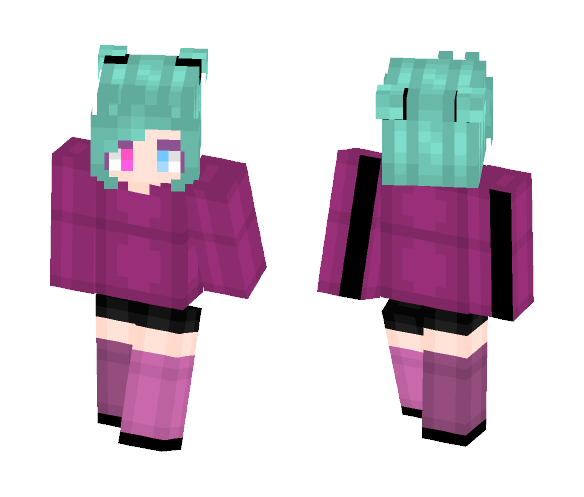 ıuuoɔǝuɔǝ - Female Minecraft Skins - image 1