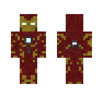 Iron Man (Steve Arms) - Iron Man Minecraft Skins - image 2