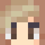 Download Free Blonde Girl with an orange sweater Skin for Minecraft image 3 Blonde Girl with an orange sweater - Girl Minecraft Skins - image 3