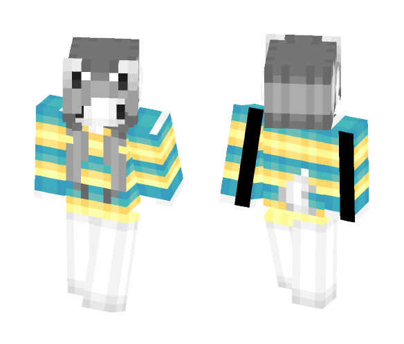 Temmie~UnderTale~3pxl - Female Minecraft Skins - image 1