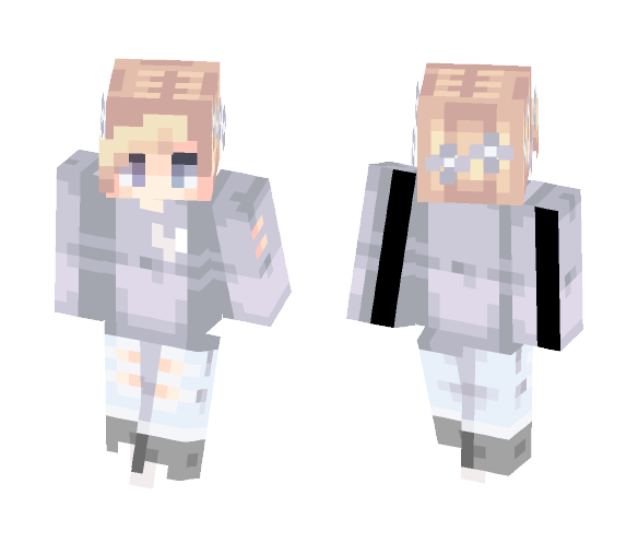 Pastel Hearts - Male Minecraft Skins - image 1